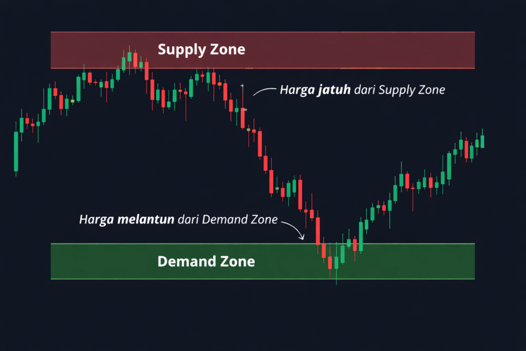 Contoh Demand Dan Supply Zone
